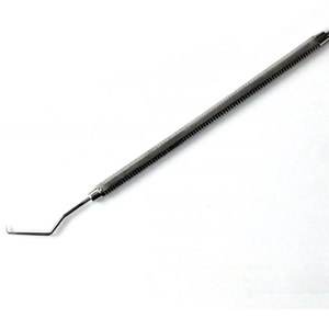 เครื่องมือตรวจสอบฟันแบบใช้มือทำจากสแตนเลสสตีลชนิดหัวคู่ - Product Image 3