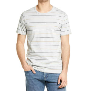 Camisetas de Verano para Hombre, 100% Algodón, Tallas Grandes, Casuales, Ecológicas, Transpirables, Diseño en Blanco OEM, Impresas, MOQ Bajo - Product Image 5