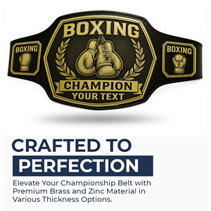 Customized Boxing Wrestling Championship <b>Belt</b> Cow Hide Custom Logo Elegant Sports Waterproof Heavy Duty - Product Image 5
