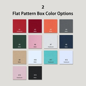 กล่องใส่เครื่องประดับแบบเปิดปิดได้ ขนาด 8x8x3.5 ซม. จำนวน 50 ชิ้น เป็นมิตรกับสิ่งแวดล้อม ทนทาน พร้อมโลโก้สั่งทำพิเศษบนกล่องกระดาษและถุงผ้า - Product Image 6