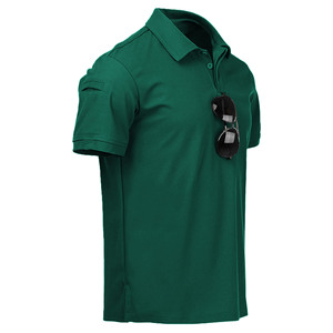 Men's Hot Selling 100% Cotton Wholesale Custom Printed Embroidery Short Sleeve Polo Shirts Golf Clothing for Man Polo T-Shirt - Product Image 1