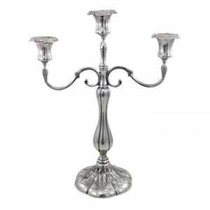 Grand candélabre en métal pour la décoration de la maison, qualité supérieure, porte-bougie fantaisie, candélabre unique en or poli, utilisation sur table de mariage - Product Image 6