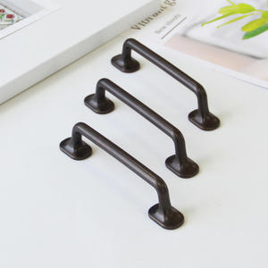 Eco-Friendly Antique Bronze Zinc Alloy Cabinet <b>Pull</b> Handle Cabinetry Handles Rustic Modern <b>Bar</b> Knob <b>for</b> Kitchen Bathroom - Product Image 3