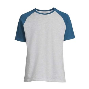 เสื้อยืดผู้ชายดีไซน์ใหม่ OEM ผ้าคอตตอนหนา 220 กรัม รับออกแบบโลโก้ เสื้อแขนสั้น สีพื้น - Product Image 5
