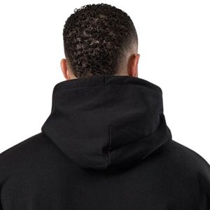Sudadera con Capucha Negra para Hombre, Ligera, Informal, de Manga Larga, para Gimnasio, Deportiva, de Invierno - Product Image 4