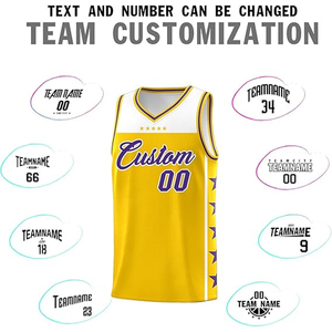 ชุดยูนิฟอร์มบาสเก็ตบอลแบบกำหนดเอง พร้อมโลโก้ทีม ชื่อ หมายเลข โรงเรียน วิทยาลัย ชมรม ชุดฝึกซ้อม ชุดกีฬา ผลิตจากโพลีเอสเตอร์ 100% ตัดเย็บตามสั่ง - Product Image 4