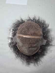 Perruque complète en cheveux humains bruts 100% naturels avec cheveux indiens bouclés Remy - Product Image 6