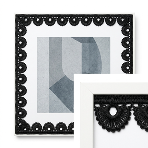 Dentelle Guipure Florale Noire Écologique de Luxe 10mm, Personnalisable, Vente Directe Usine, Emballage de 20 Mètres pour Sacs à Main et Portefeuilles - Product Image 4
