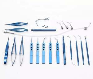 Juego de Instrumentos Quirúrgicos de Titanio Personalizables para Cataratas Ametrina, Instrumentos Oftálmicos Quirúrgicos de Clase I con Garantía de por Vida - Product Image 1