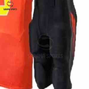 Ensemble de vêtements de sport personnalisés, respirant, à séchage rapide, coupe ajustée, uniforme de football américain pour adultes - Maillot et short - Product Image 4