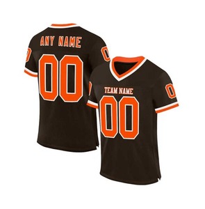 Maillot de football américain design, nouveau style, manches courtes, respirant, haute qualité, prix de gros pour adultes - Product Image 3