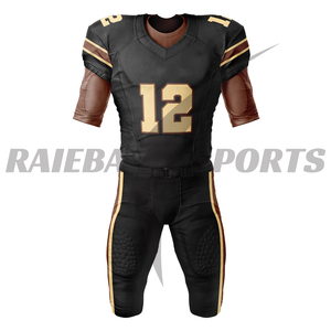 Tenues de football américain personnalisées pour équipes – Maillots de football américain sur mesure avec numéros de joueur imprimés par sublimation, respirants, pour les matchs - Product Image 6