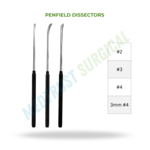Alat Bedah Neurosurgery Penfield Dissectors untuk Operasi Otak dan Tulang Belakang - Product Image 2