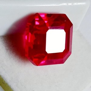 พลอยทับทิมแดงธรรมชาติ Zubeda Gems พลอยหลวม หินประจำเดือนเกิดเดือนกรกฎาคม คุณภาพพรีเมียม รับรองโดยผู้เชี่ยวชาญจากภายนอก รัฐราชสถาน - Product Image 4
