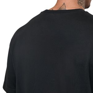 Men’s Black Washed Graphic <b>TShirt</b> Cotton Oversized Crew Neck Short Sleeve Casual Streetwear Tee Soft Breathable Fashion Summer - Product Image 4