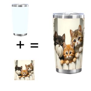 Stainless Steel Tumbler 20oz Double Wall <b>Insulated</b> Travel <b>Mug</b> For Outdoor Camping Hiking Drink Cup - Product Image 1