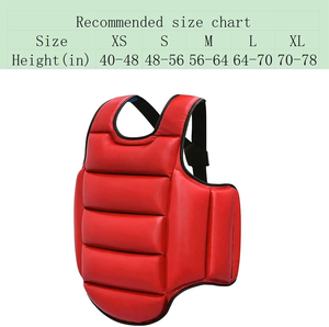 High Quality Professional Boxing Chest Guard Leather Body <b>Protector</b> with Customizable Professional Manufacturer High Quality - Product Image 6