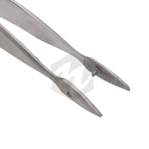 Pince à épiler chirurgicale Walter-CARMALT Splinter Forceps 4,75 pouces à pointe droite en acier inoxydable, antidérapante, pour premiers secours et usage médical - Product Image 5