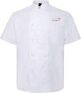 Veste de chef personnalisée de haute qualité 100% coton, uniforme de cuisine pour hôtel, restaurant, restauration, fabricant OEM ODM - Product Image 1
