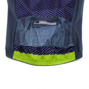 Tenue de cyclisme personnalisable haute performance et confortable, 100 % polyester, avec maille respirante pour les longues sessions de route - Product Image 6