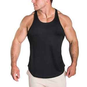 <b>Men</b> Gym <b>Singlet</b> Stringer Muscle Fit Tank Tops Fitness Workout Shirt Spandex Custom Design <b>Men</b> Gym Workout Tank Top <b>Singlet</b> - Product Image 6