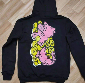 Sudadera con Capucha Corta Extra Grande Personalizada de Alta Calidad para Hombre, Sudadera con Capucha Gruesa de 500 g/m², Fabricantes de Sudaderas con Capucha para Hombre - Product Image 3