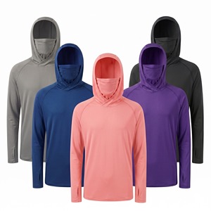 Camisa de Pesca Ligera y Transpirable con Estampado para Hombre, Manga Larga, Poliéster, Sudadera Personalizada con Protección UV UPF 50, Sublimación - Product Image 1