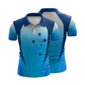 Chemise décontractée pour homme à manches courtes, col montant, en tissu polaire, boutonnée, respirante, très élastique, coupe ajustée - Product Image 5