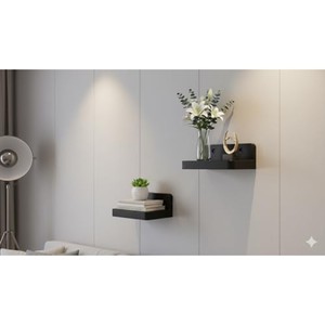 Estante de Pared Delgado de Bambú de 55 cm, Diseño Minimalista, Venta al Por Mayor - Product Image 3