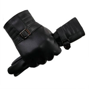 Gants et Mitaines en Cuir de Mouton Véritable pour Hommes, Antidérapants, Tactiles, pour le Quotidien et les Voyages – Prix Usine Fournisseur en Gros - Product Image 4