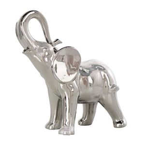 Elegant Metal <b>Elephant</b> Statue For Interior <b>Decoration</b> With Traditional Indian Style And Long Lasting Strong Metal Build - Product Image 1