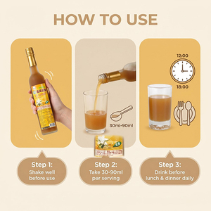 สารสกัดรากขมิ้นเอนไซม์ไวทาลิตี้ เอสเซนส์ |   ขมิ้นชันไต้หวันแท้ 100% จากที่สูง |   การสนับสนุนการเผาผลาญและย่อยอาหาร |   ซูเปอร์ฟู้ด - Product Image 6
