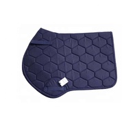 Tapis de selle matelassés en coton pour chevaux avec rembourrage et doublure en polaire – Confort personnalisable