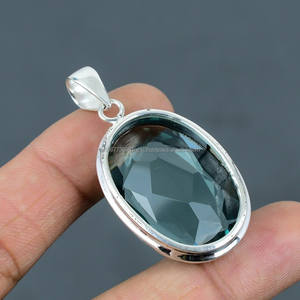 Colgante de Plata de Ley 925 hecho a mano, piedra preciosa de apatita, nueva marca, colgantes finos y dijes, Regalos para Él - Product Image 6