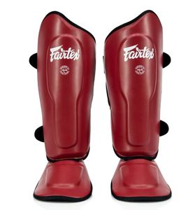 อุปกรณ์ป้องกันหน้าแข้ง Fairtex คุณภาพสูงสำหรับฝึกมวยไทยคิกบ็อกซิ่ง ขายส่ง ออกแบบเองได้ หนังแท้ สำหรับมืออาชีพ MMA - Product Image 4