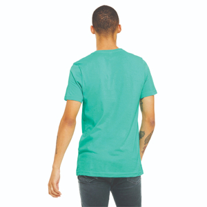 เสื้อยืดแฟชั่นลำลองผู้ชาย ผ้าฝ้าย 100% รับออกแบบลายพิมพ์ แห้งเร็ว ระบายอากาศดี แขนสั้น คุณภาพสูง ขายส่ง - Product Image 3