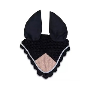 Nouveaux Bonnets d'Équitation en Tricot de Qualité Supérieure pour l'Été, Voiles Anti-Mouches Professionnels pour Chevaux - Product Image 1