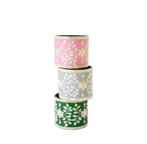 Pot de fleurs artisanal en résine d'os écologique, auto-arrosant, design rustique champêtre, pour jardin suspendu et usage domestique - Pot durable - Product Image 3