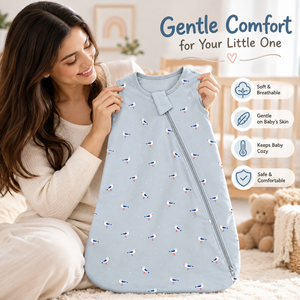 Saco de Dormir para Bebé de Algodón Waffle 200TC |   Saco de Dormir de 2 Capas para Recién Nacidos |   Manta Suave para Usar como Ropa |   Envoltura de Cuna para Bebé con Estampado Personalizado - Product Image 5