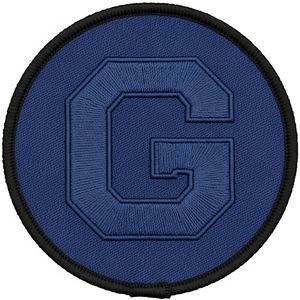 Parche de Estrella Dorada para Regalia Masónica, Emblema de Cinco Puntas Circular Bordado Personalizado de la Francmasonería, Calcomanía Termoadhesiva de Tela Granate - Product Image 2