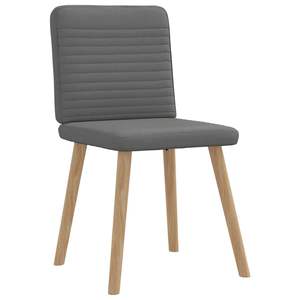 Ensemble de 4 chaises de salle à manger gris foncé - Product Image 3