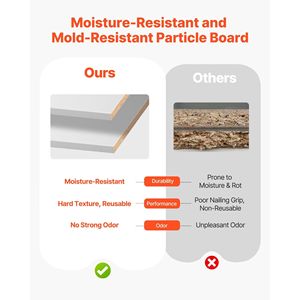 Scaffali in Melamina Versatili a 2 Pezzi, Divisori per Armadi in Legno Tagliabili su Misura per Sistemi di Guardaroba, Ricambio per Armadi - Product Image 4
