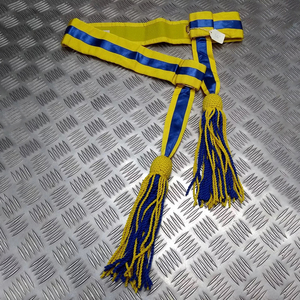 Cinturones y fajas OEM de alta calidad al por mayor, faja con borlas de color personalizado, hecha a mano y transpirable - Product Image 3