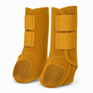 Botas de Neopreno Resistentes para Soporte de Patas de Caballo, para Equitación, Entrenamiento, Carreras, Salto y Uso en Establos, con Absorción de Impactos y Soporte para las Patas - Product Image 1