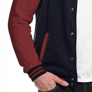 Veste universitaire pour homme, veste de baseball personnalisée style Letterman, vente en gros, OEM, ODM, usine de vêtements, veste universitaire - Product Image 5