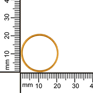 Bague large plaquée or de qualité supérieure avec centre texturé étincelant et bord facetté pour femme, bijoux de luxe - Product Image 4