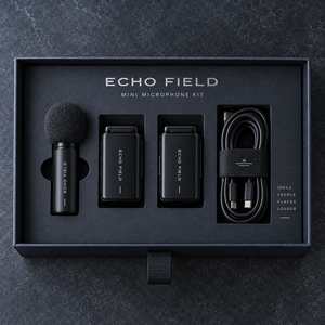 ชุดไมโครโฟน ECHO Mini แบบกำหนดเอง กล่องบรรจุภัณฑ์แบบลิ้นชักเลื่อน - Product Image 2