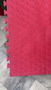 Tapis de puzzle en mousse EVA pour kabaddi, épais, antidérapant, rouge et bleu, équipement d'entraînement pour arts martiaux - Product Image 5