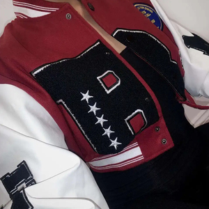 Trendy Women's <b>Jackets</b> Outerwear Custom Logo Sport Cropped Baseball <b>Jackets</b> Varsity <b>Jacket</b> <b>Short</b> Fall Clothes for Women 2025 - Product Image 2