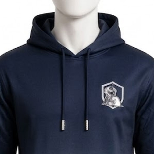 Sweat à capuche long en molleton de laine de mouton, prix usine OEM/ODM, fabricant de vêtements confortables et robustes - Product Image 4